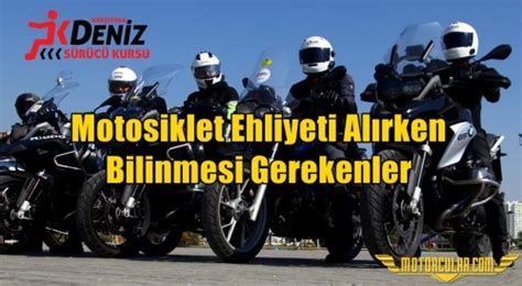 Motor Ehliyeti Almadan Önce Bilinmesi Gerekenler